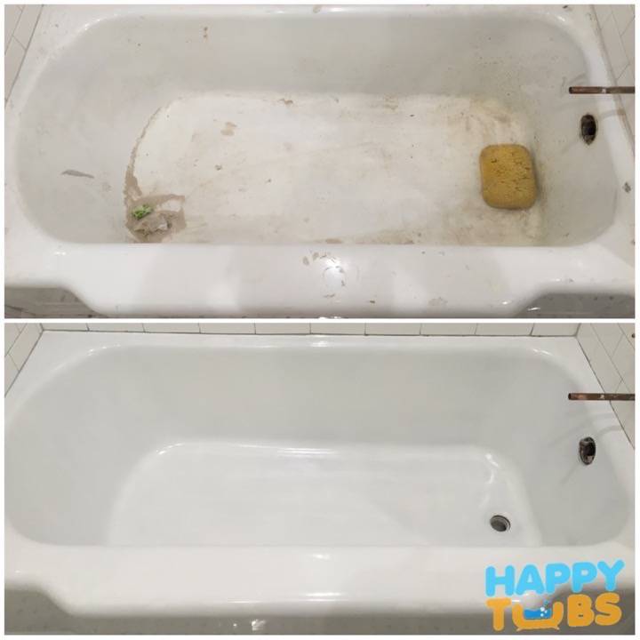 Bathtub Cleaning For Only 199 Happy Tubs, How To Acid Wash A Bathtub