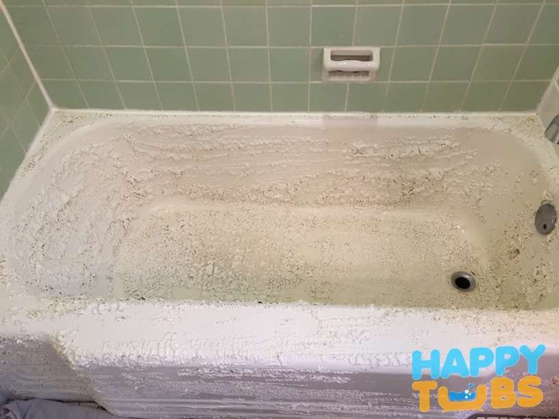Happy Tubs Bathtub Repair, Remove Paint From Enamel Bathtub